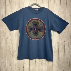 Vintage United Design Apache Cross Native American Short Sleeve Graphic T Shirt